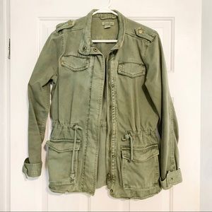 Army Green Military Jacket